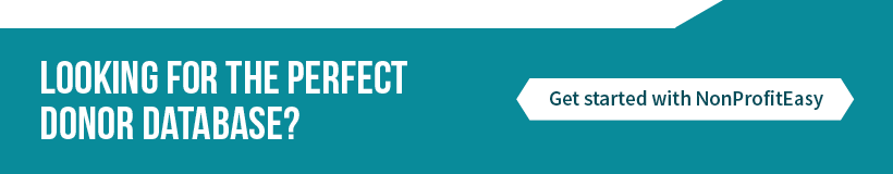 Get started with NonProfitEasy to find the perfect donor database for your organization.